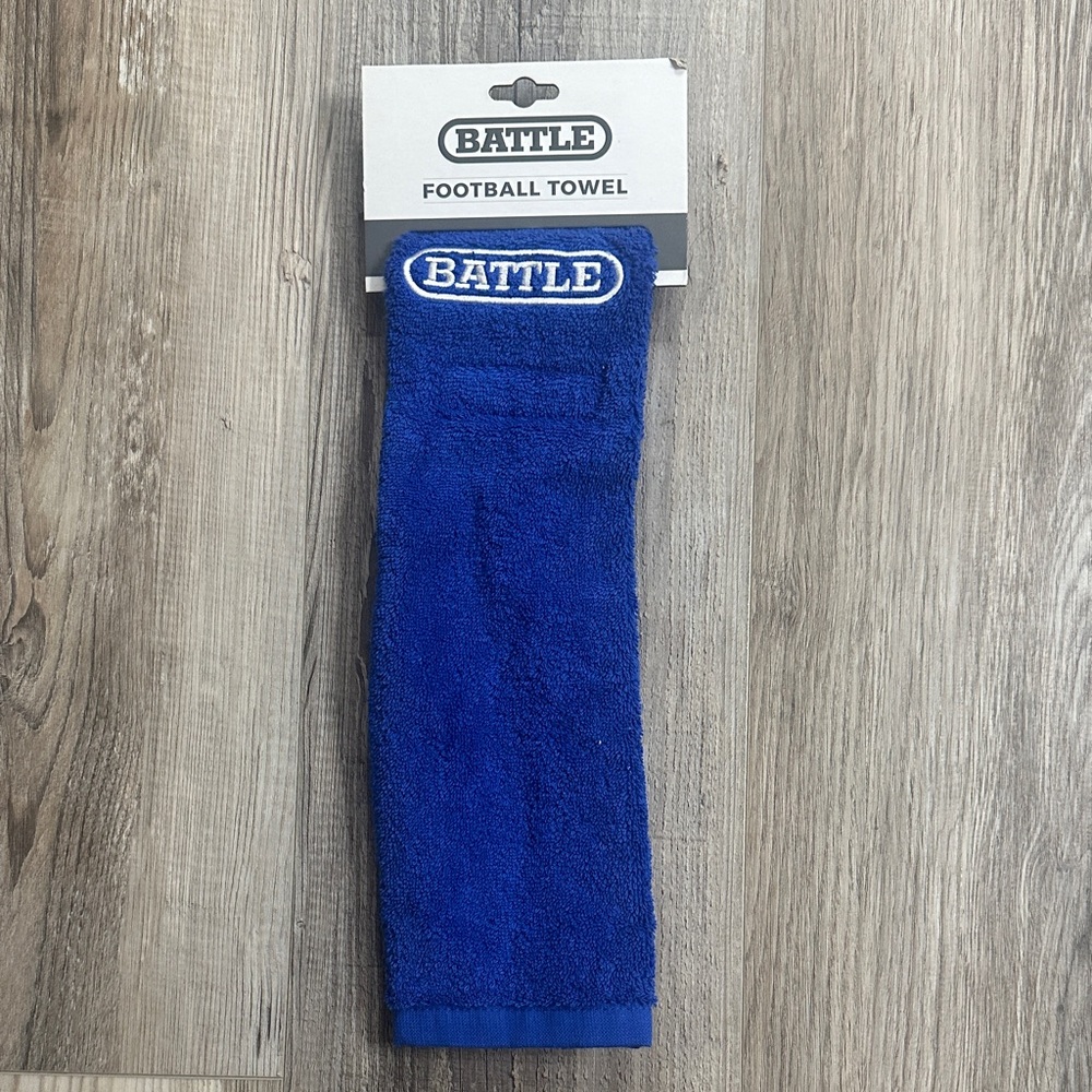 Battle Blue Football Towel